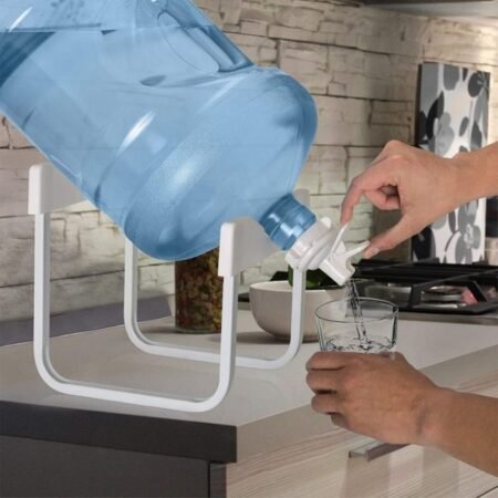 Foldable 19 Liters Water Bottle Stand Rack With Nozzle 